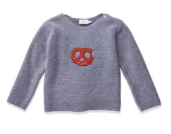 Kaschmir Strickpullover "HUG ME BREZE" In Grau