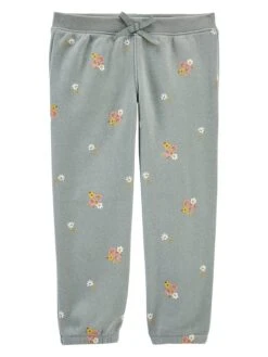 OshKosh Sweathose In Grün/ Gelb/ Rosa