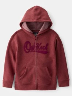OshKosh Sweatjacke In Bordeaux
