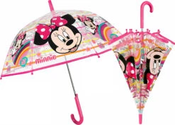 Kinderschirm Minnie Mouse Transparent 45/8, Manuell