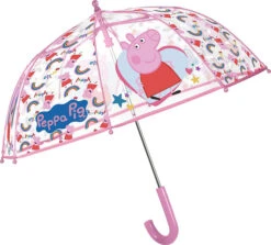 Kinderschirm Peppa Pig Transparent 42/8, Manuell