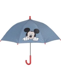 Perletti Kinderschirm "Mickey" In Blau/ Weiß - Ø 76 Cm