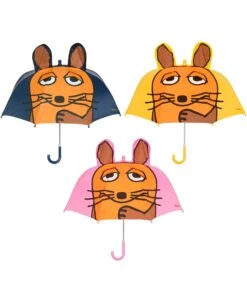 Playshoes 3D Regenschirm DIE MAUS In Gelb -TROLLKIDS Verkäufe playshoes 3d regenschirm die maus in gelb 3