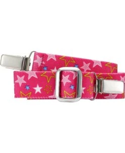 Playshoes Elastik-Gürtel Clip Sterne In Pink