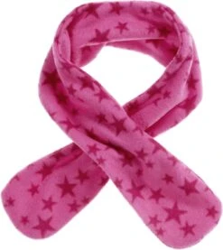 Playshoes Fleece-Steckschal Sterne In Pink
