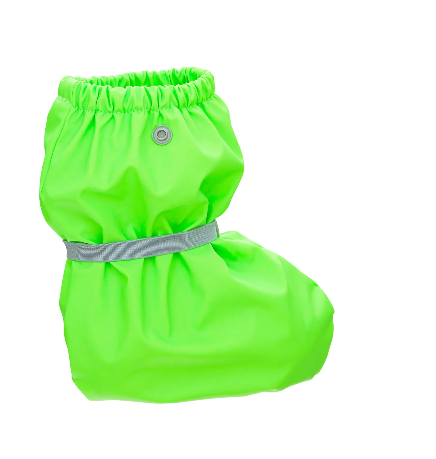 Playshoes Regenfüßlinge Mit Fleece-Futter In Neongrün 4 Playshoes Regenfüßlinge Mit Fleece-Futter In Neongrün – Bild 2