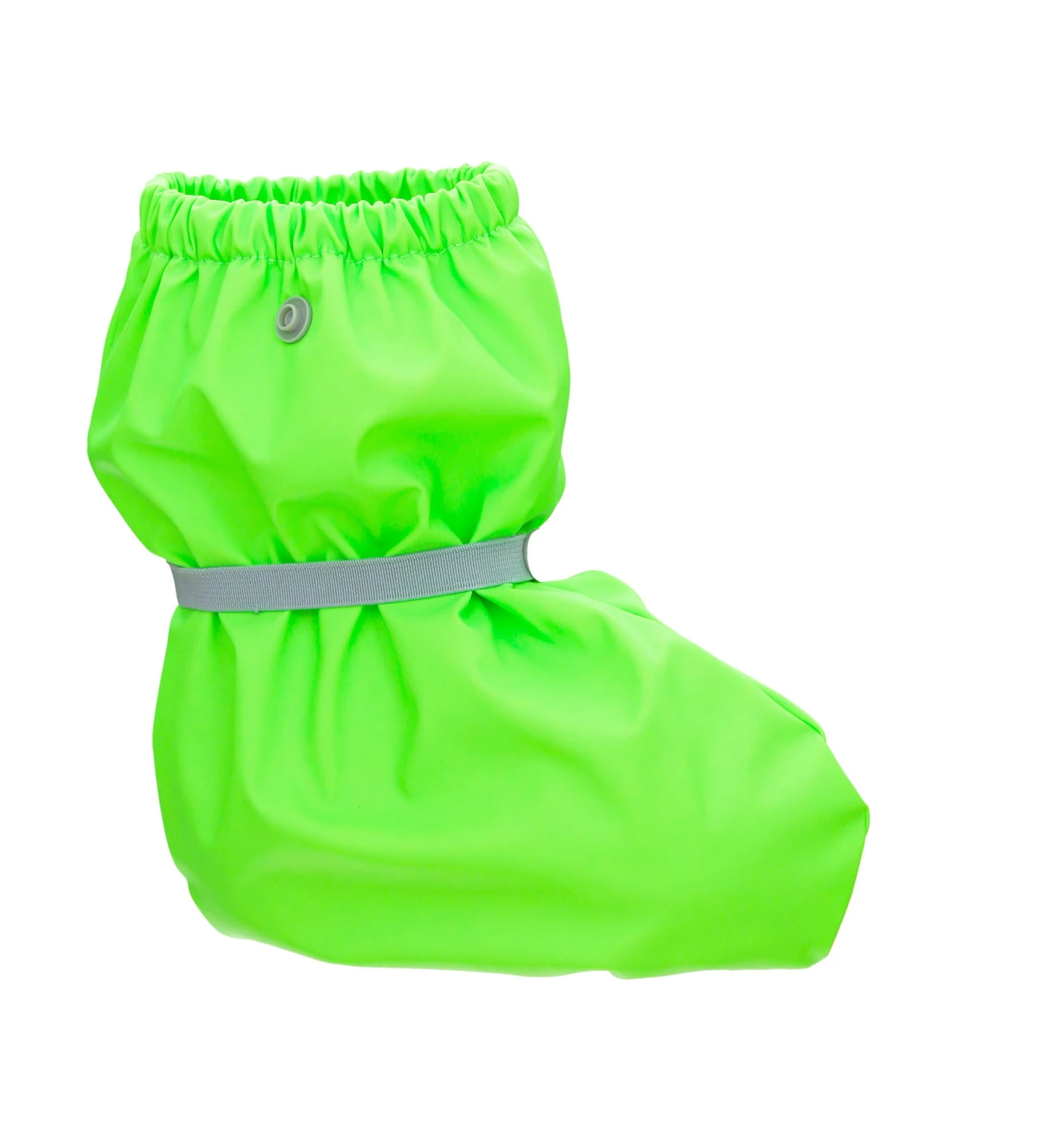 Playshoes Regenfüßlinge Mit Fleece-Futter In Neongrün 5 Playshoes Regenfüßlinge Mit Fleece-Futter In Neongrün – Bild 3