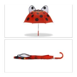 Kinderregenschirm Marienkäfer In Rot