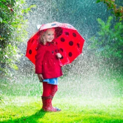 Kinderregenschirm Schmetterling In Pink -TROLLKIDS Verkäufe relaxdays kinderregenschirm schmetterling in pink 2