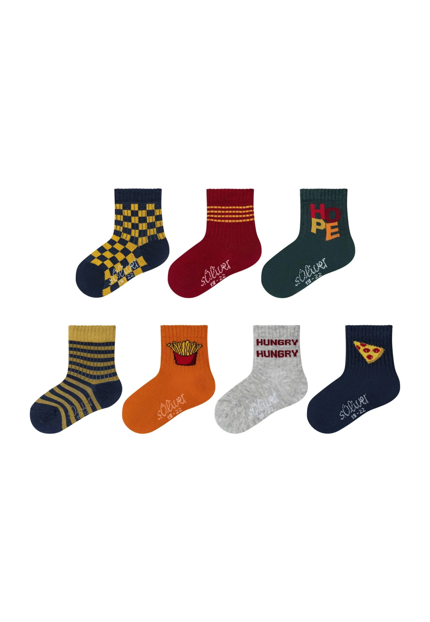 S.Oliver Kindersocken Originals Organic Rib In Blue 3 S.Oliver Kindersocken Originals Organic Rib In Blue