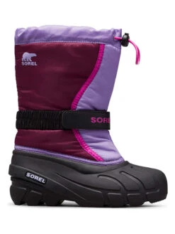 Sorel Winterboots "Flurry" In Lila/ Schwarz