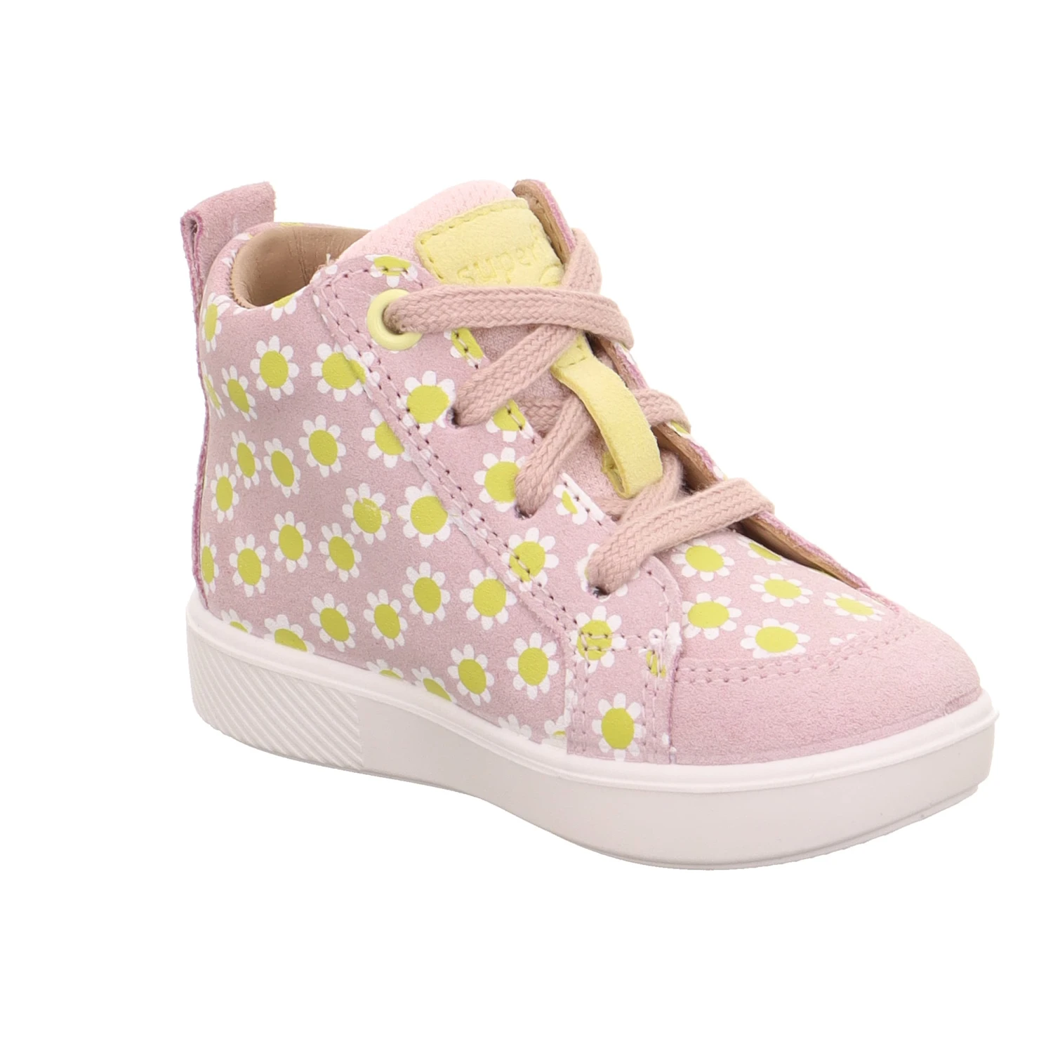 Superfit Sneaker High SUPIES In Rosa/Gelb 4 Superfit Sneaker High SUPIES In Rosa/Gelb – Bild 2