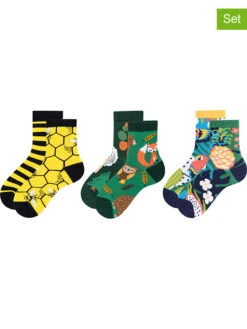 3er-Set: Socken In Bunt