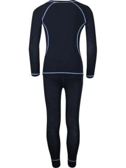 TROLLKIDS 2tlg. Funktionswäsche-Set "Kids Merino Baselayer" In Anthrazit/ Blau -TROLLKIDS Verkäufe trollkids 2tlg funktionswasche set kids merino baselayer in anthrazit blau 1