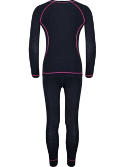 TROLLKIDS 2tlg. Funktionswäsche-Set "Kids Merino Baselayer" In Anthrazit/ Pink -TROLLKIDS Verkäufe trollkids 2tlg funktionswasche set kids merino baselayer in anthrazit pink 1