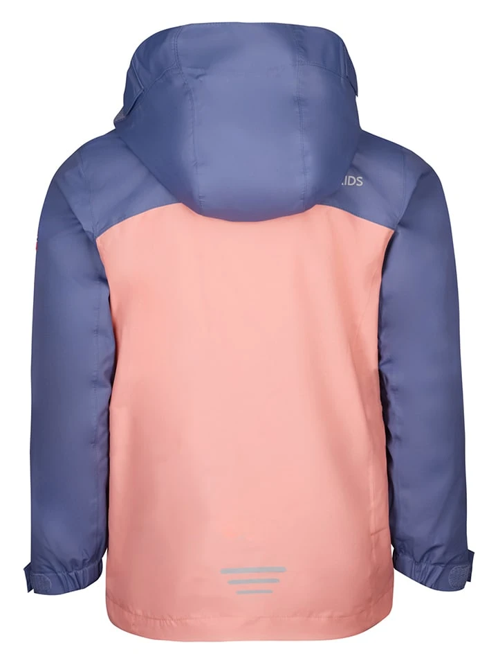 TROLLKIDS 3in1-Funktionsjacke "Bryggen" In Blau/ Rosa 4 TROLLKIDS 3in1-Funktionsjacke "Bryggen" In Blau/ Rosa – Bild 2