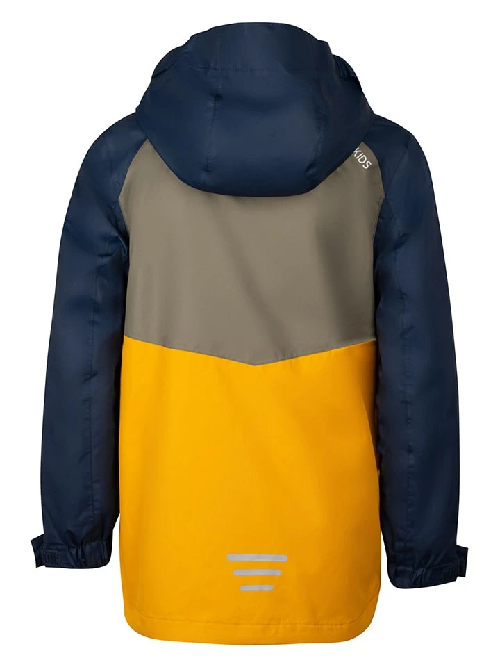 TROLLKIDS 3in1-Funktionsjacke "Bryggen" In Gelb/ Khaki 4 TROLLKIDS 3in1-Funktionsjacke "Bryggen" In Gelb/ Khaki – Bild 2