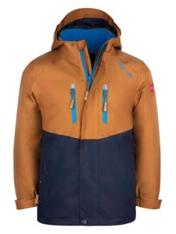 TROLLKIDS 3in1-Funktionsjacke "Bryggen" In Hellbraun