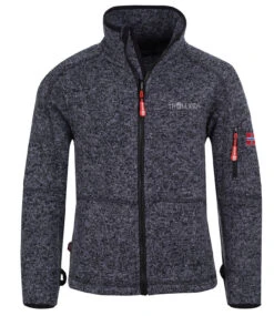 TROLLKIDS Fleece-Jacke "Jondalen" In Schwarz