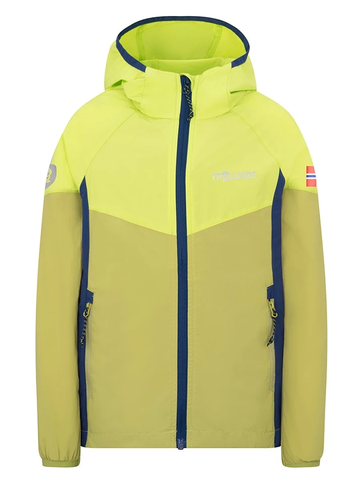 TROLLKIDS Funktionsjacke "Sira" In Gelb/ Grün 3 TROLLKIDS Funktionsjacke "Sira" In Gelb/ Grün