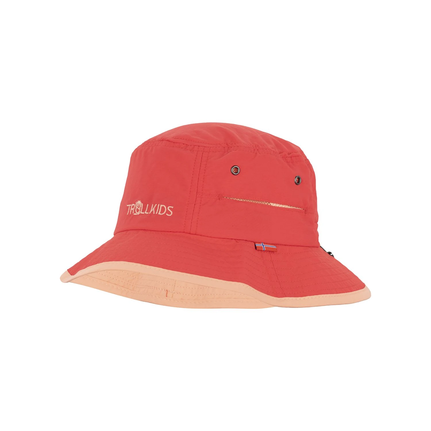 TROLLKIDS Mütze "Trollfjord" In Kirschrot/Koralle 4 TROLLKIDS Mütze "Trollfjord" In Kirschrot/Koralle – Bild 2