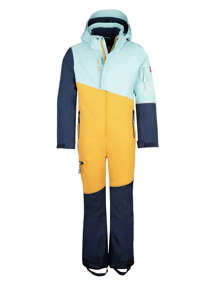 TROLLKIDS Schneeanzug "Hallingdal" In Hellblau/ Gelb/ Dunkelblau 3 TROLLKIDS Schneeanzug "Hallingdal" In Hellblau/ Gelb/ Dunkelblau