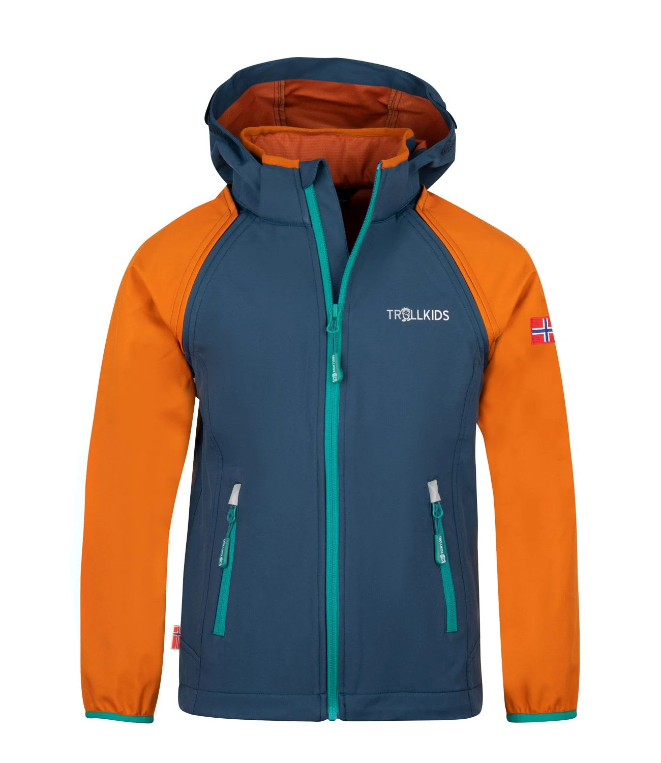 TROLLKIDS Softshell Jacke Zip Off "Rondane" In Zimt/Nachtblau/Dunkelblau 3 TROLLKIDS Softshell Jacke Zip Off "Rondane" In Zimt/Nachtblau/Dunkelblau