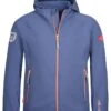 TROLLKIDS Softshelljacke "Kvalvika" In Dunkelblau