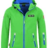 TROLLKIDS Softshelljacke "Oslofjord" In Grün/ Blau