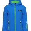 TROLLKIDS Softshelljacke "Oslofjord" In Mittelblau / Grün