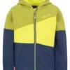 TROLLKIDS Sweatjacke "Alesund" In Dunkelblau/ Gelb
