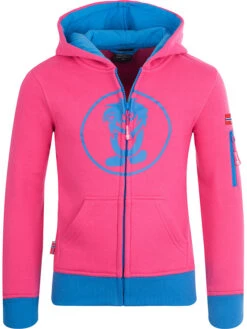 TROLLKIDS Sweatjacke "Sortland" In Rosa/ Blau
