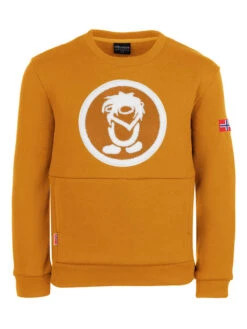 TROLLKIDS Sweatshirt "Trolltunga" In Orange