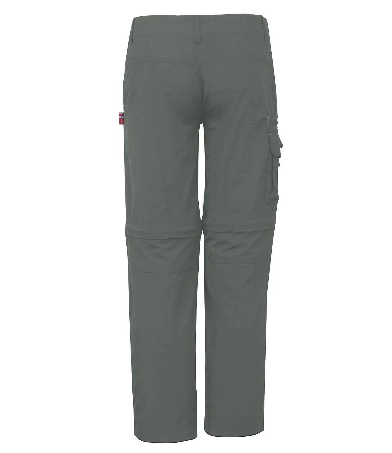 TROLLKIDS Zip-Off Hose "Oppland Slim Fit" In Lehmgrün 4 TROLLKIDS Zip-Off Hose "Oppland Slim Fit" In Lehmgrün – Bild 2