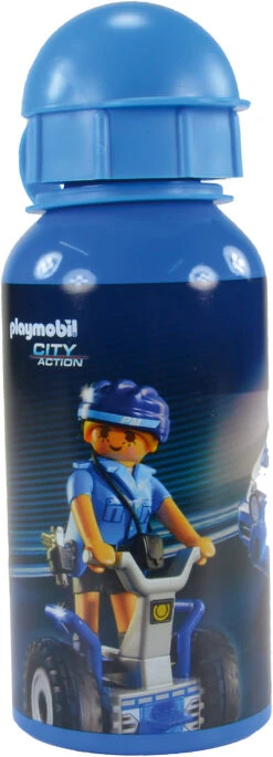 Alu-Trinkflasche Playmobil Polizei, 400 Ml