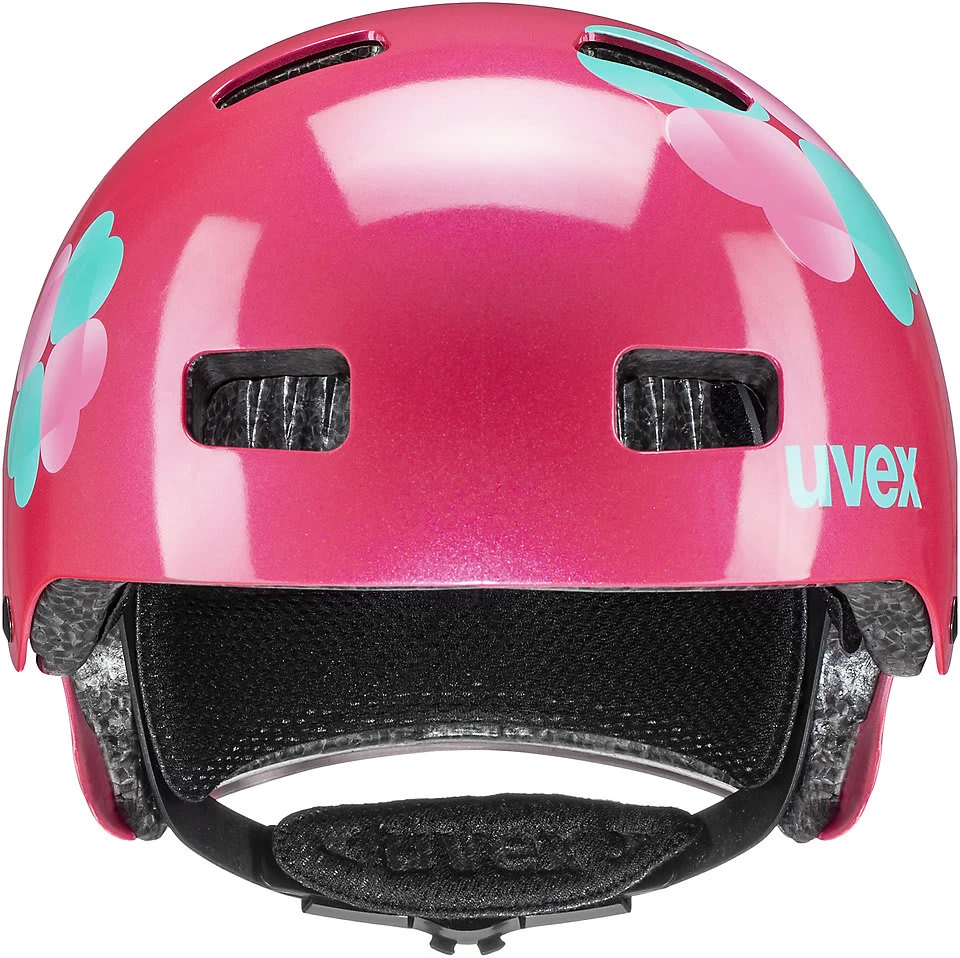 Uvex Fahrradhelm Kid 3 Pink Flower 4 Uvex Fahrradhelm Kid 3 Pink Flower – Bild 2