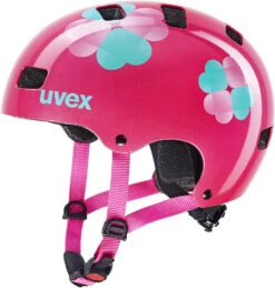 Uvex Fahrradhelm Kid 3 Pink Flower