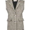 Vingino Blazer "Tajra" In Beige/ Schwarz