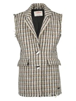 Vingino Blazer "Tajra" In Beige/ Schwarz