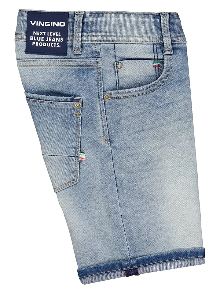 Vingino Jeansbermudas "Charlie" In Hellblau 4 Vingino Jeansbermudas "Charlie" In Hellblau – Bild 2