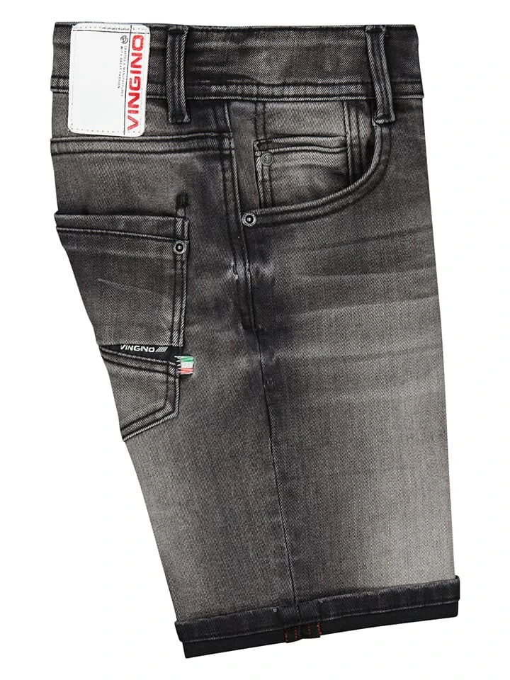 Vingino Jeansshorts "Chavez" In Dunkelgrau 4 Vingino Jeansshorts "Chavez" In Dunkelgrau – Bild 2