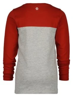 Vingino Longsleeve "Jabilo" In Grau/ Rot -TROLLKIDS Verkäufe vingino longsleeve jabilo in grau rot 1