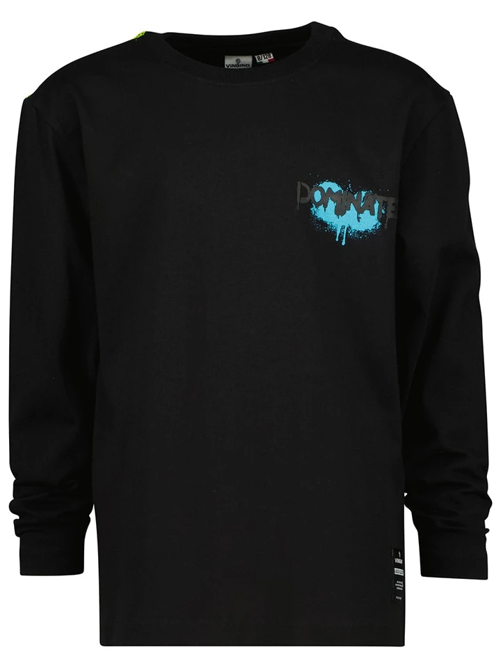 Vingino Longsleeve "Julw" In Schwarz 3 Vingino Longsleeve "Julw" In Schwarz