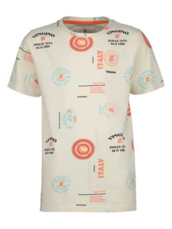 Vingino Shirt "Hogi" In Beige/ Orange