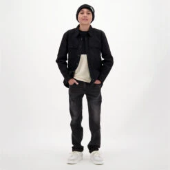 Vingino Jeans Baggio In Black Vintage