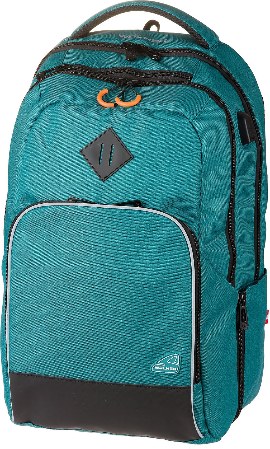 WALKER Schulrucksack WIZZARD COLLEGE Petrol Melange 3 WALKER Schulrucksack WIZZARD COLLEGE Petrol Melange