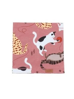 Walkiddy Loop-Schal In Altrosa/ Bunt - (L)25 X (B)24 Cm