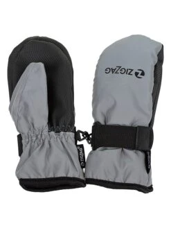 ZigZag Funktionsfäustlinge "Glow" In Grau